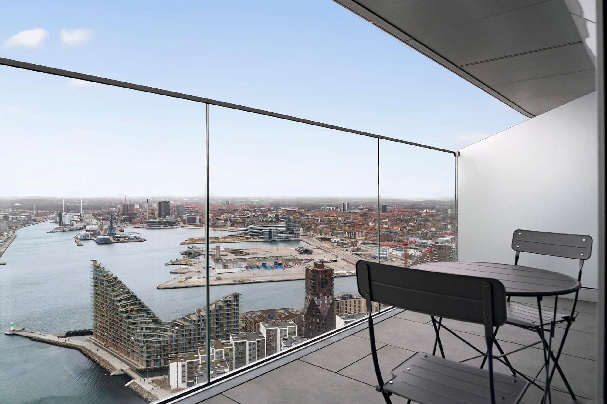 Апартаменты Penthouse Paradise On 39Th Floor Орхус Экстерьер фото