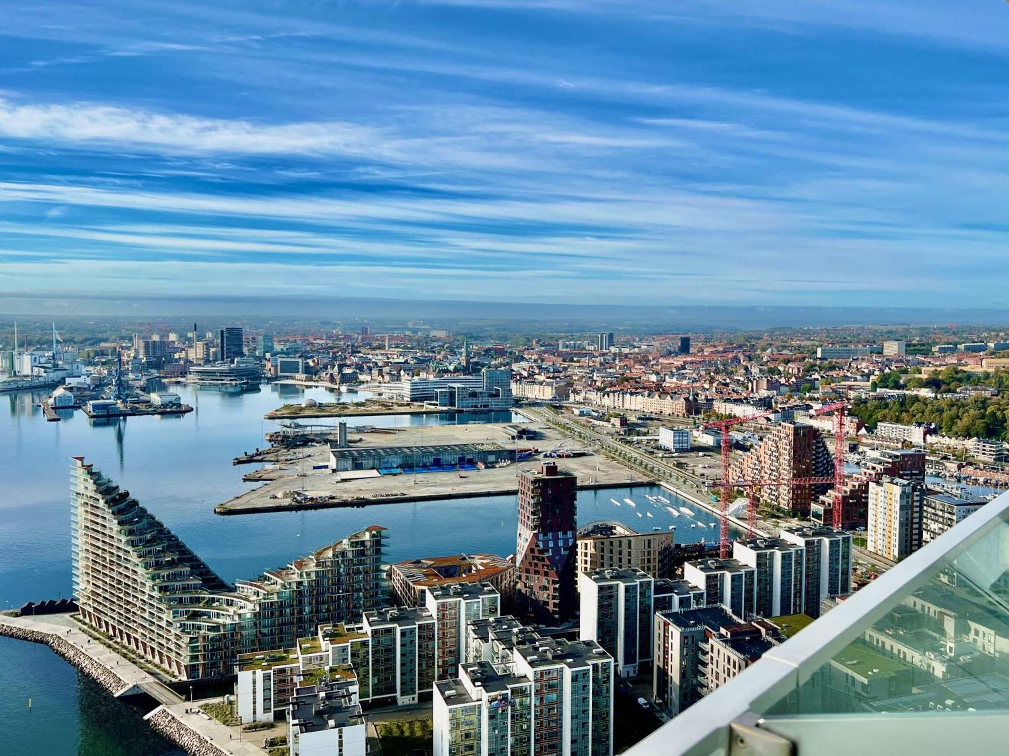 Апартаменты Penthouse Paradise On 39Th Floor Орхус Экстерьер фото