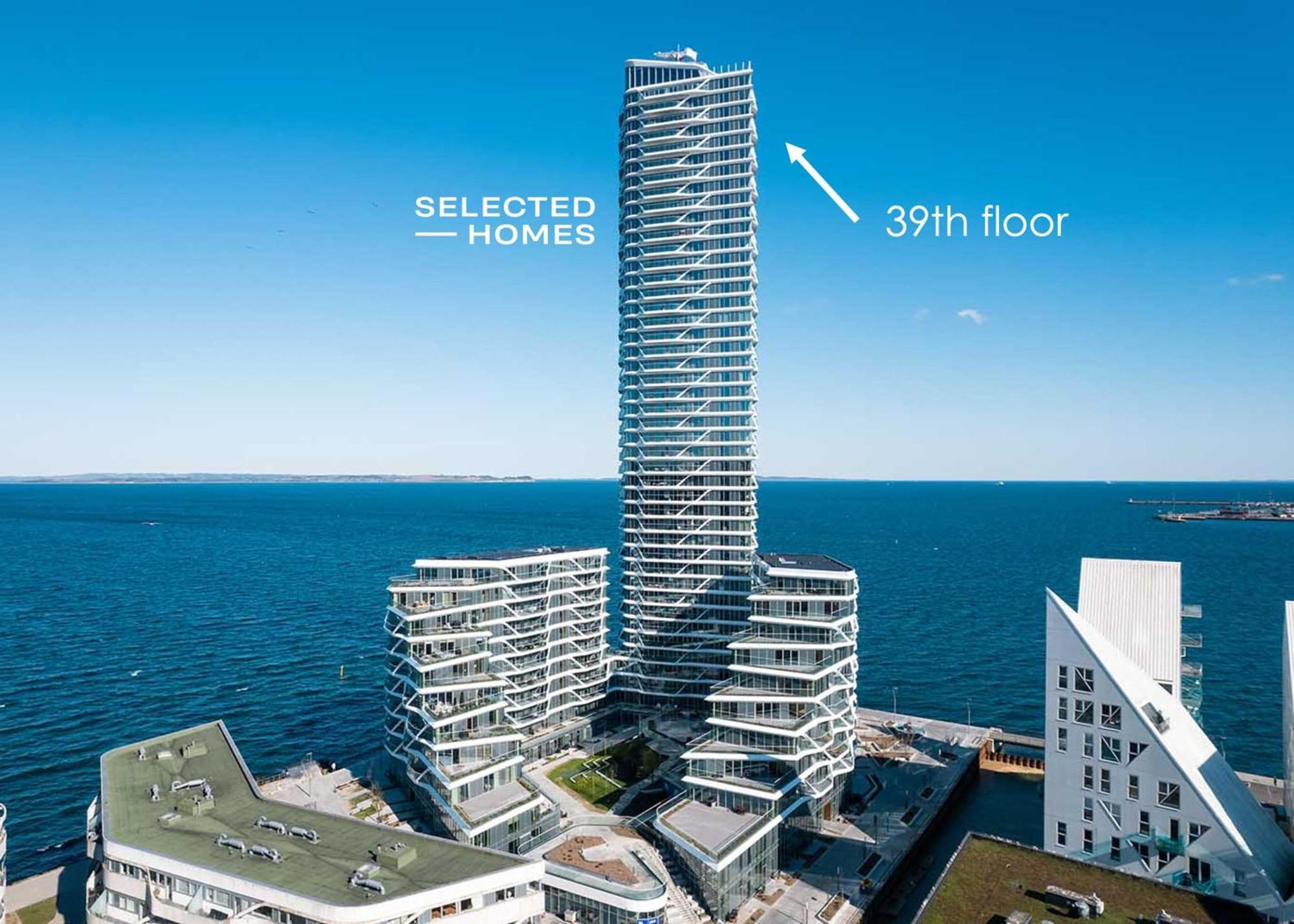 Апартаменты Penthouse Paradise On 39Th Floor Орхус Экстерьер фото